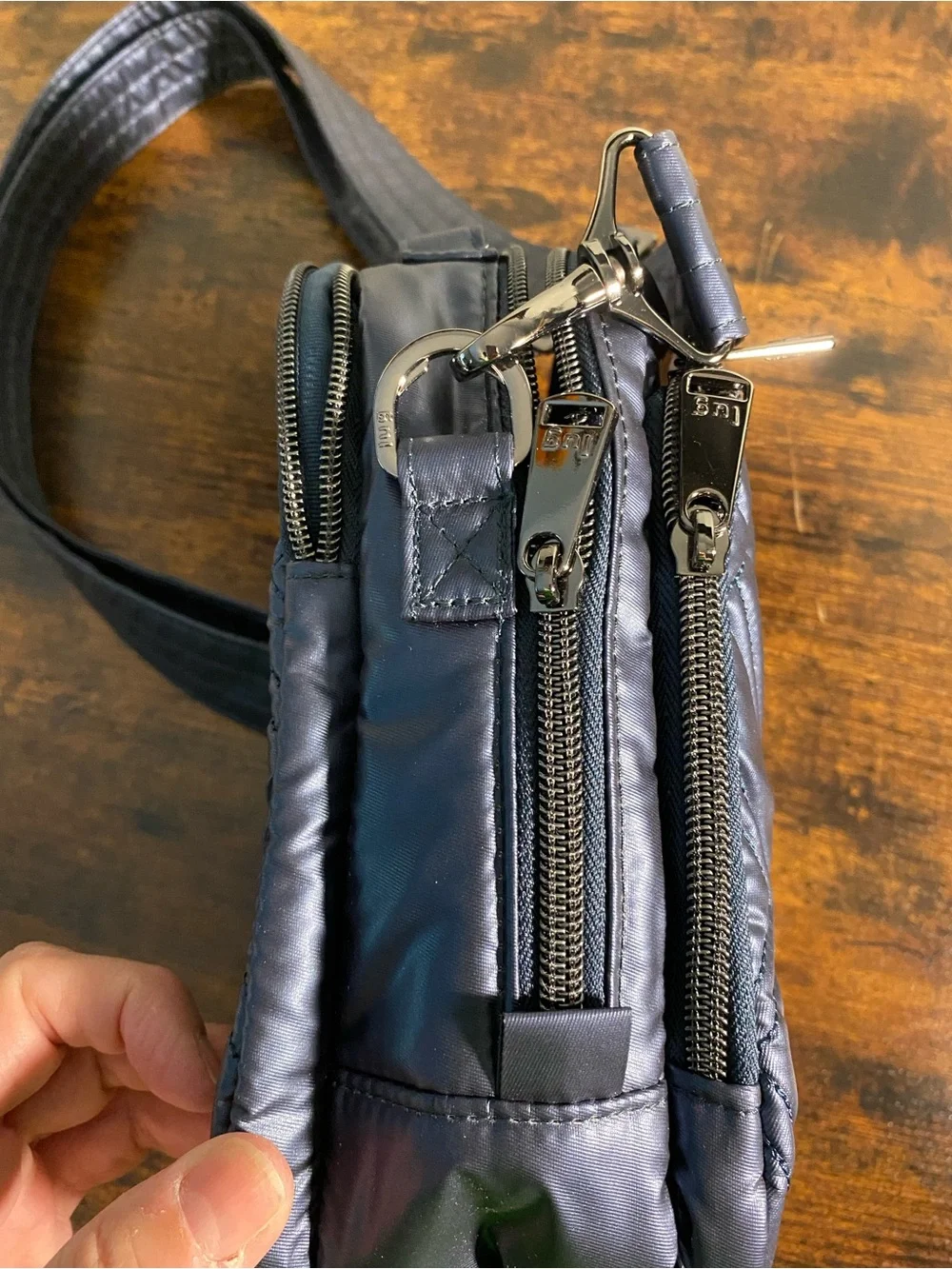 Lug Skeeter Bridge Crossbody Quilted Bag/Organizer